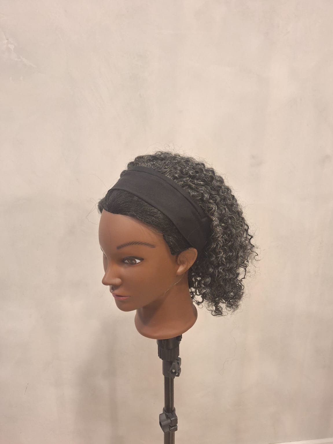 Headband Wig Curly 12 inch