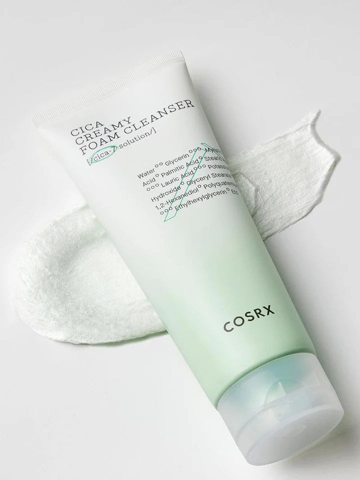 The COSRX Pure Fit Cica Creamy Foam Cleanser- 150ml