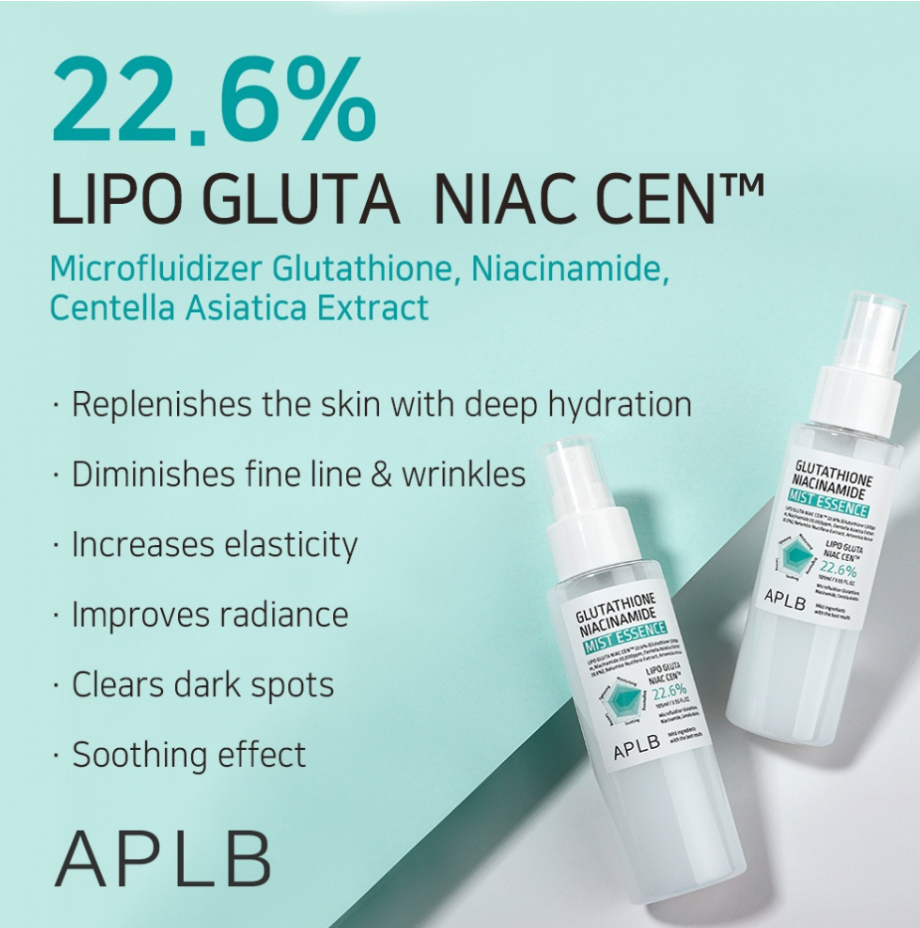 APLB Glutathione Niacinamide Mist Essence- 105 ml