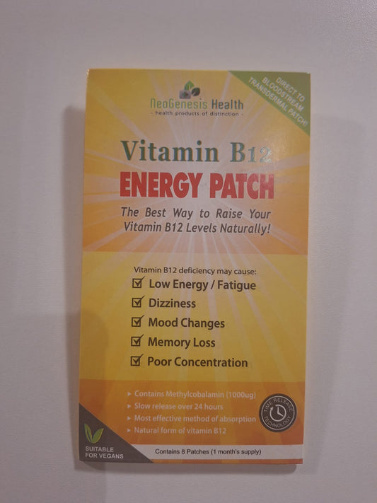 Vitamin B12 Energy Patch with Folic Acid