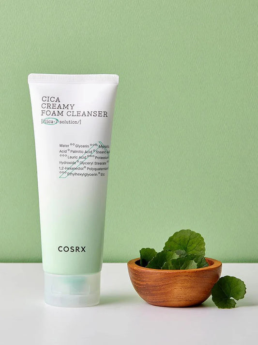 The COSRX Pure Fit Cica Creamy Foam Cleanser- 150ml