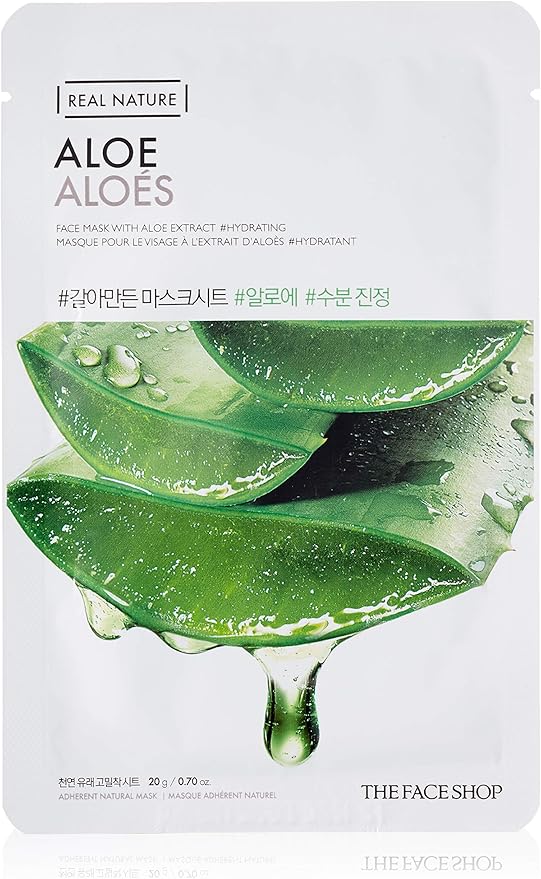 Real Nature Face Mask with Aloe Extract
